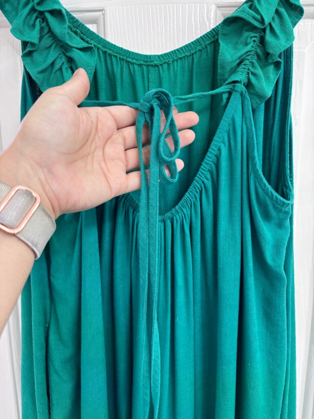 ee:some Emerald Wide-Leg Jumpsuit - Picture 15 of 16